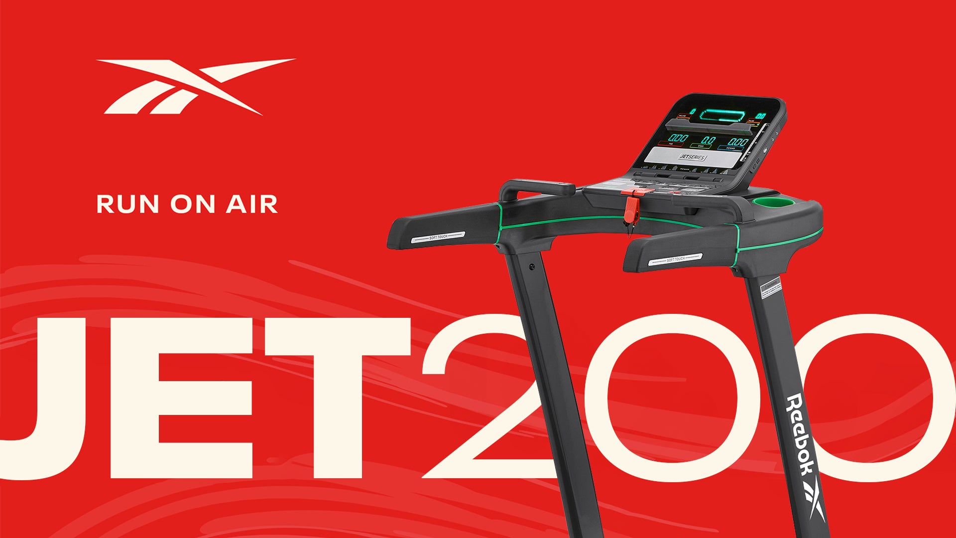Reebok Jet 200 Series Bluetooth Folding Treadmill